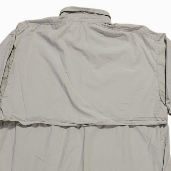 Columbia Vented Short Sleeve Button Up Shirt Sz XL - Picture 5 of 8